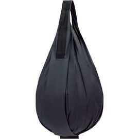 MARNA Shupatto S460BK Compact Bag, Drop, Black, Vertical Style, Drop, Instantly Foldable, Eco Bag, Size When Using Bag: 11.0 x 22.0 inches (28 x 56 cm)