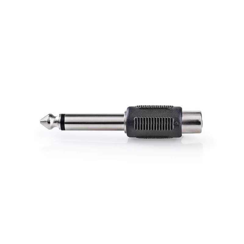 JAM2DAY 2 Pack of RCA Phono Female to 6.35mm Jack