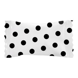 Big Dots Black Buttermints, Mint Candies, After Dinner Mints, Butter Mint Candy, Fat-Free, Kosher OU-D, Individually Wrapped (55 Pieces)