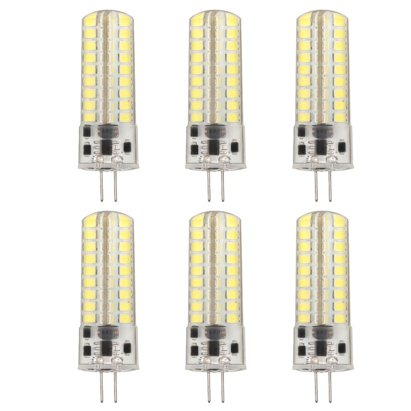 6pcs G4 LED Bulb 700LM 7W 72LED 360 Degree Lighting