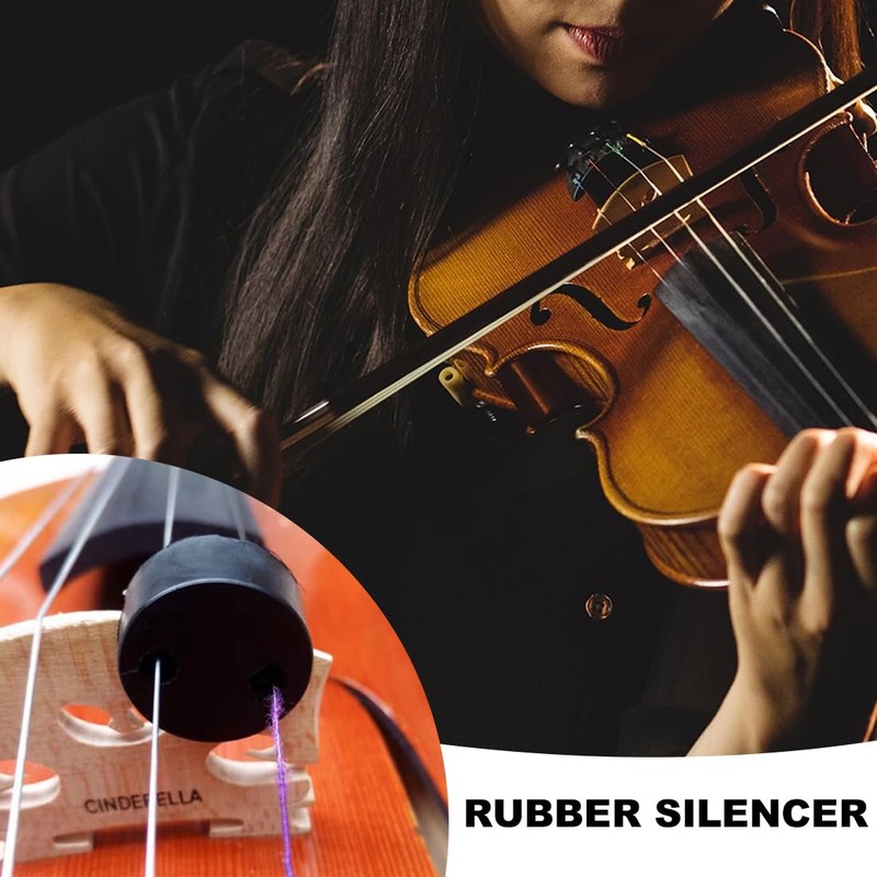 EORPAVU Sheet Music for Violin Solo, 6 Pieces Violin Silencer