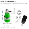 WMYCONGCONG 20 PCS Binding Post Banana 4mm Banana Socket Plug