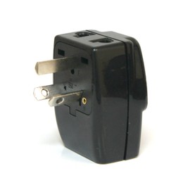 Tmvel TRIADAPT Type I 3-Outlet Travel Adapter Plug for Australia, New Zealand