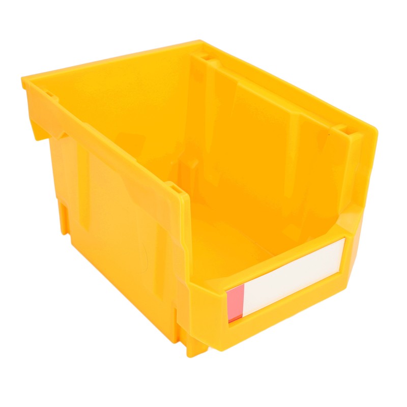 Garage Organizer Bin 377x213x178mm Thickened Slant Mouth Vertical and Back