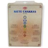 Seven Chakra Incense Sticks, 7 Pack x 20 Sticks =