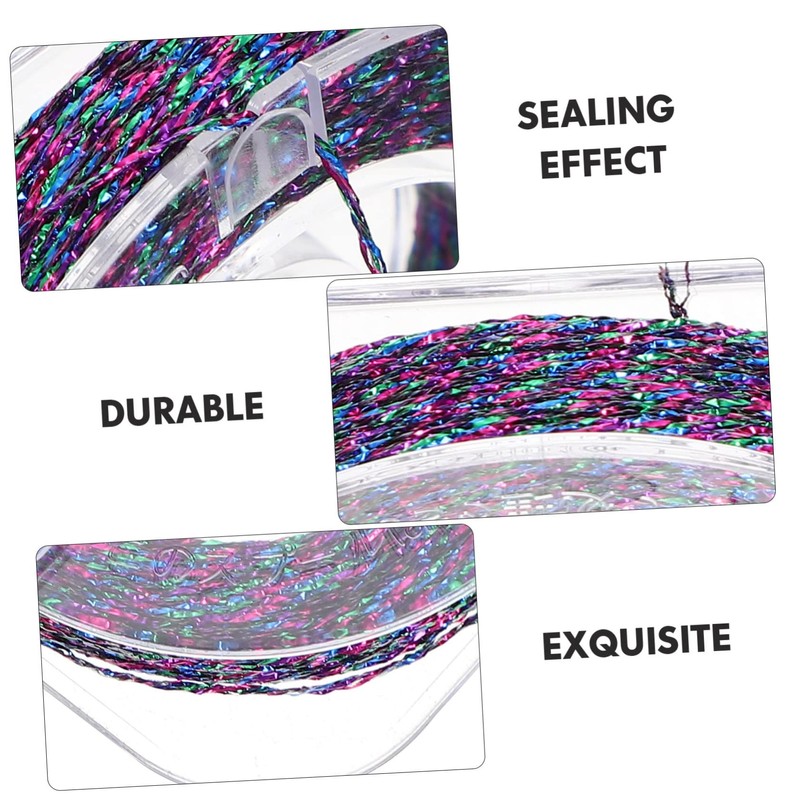 Kisangel 4rolls Fishing Rod Guide Wrapping Thread Fixing Line for