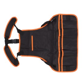 Work Apron Oxford Canvas Heavy Duty Waterproof Adjustable Multi Pockets Woodworking Shop Apron for BBQ Gardening