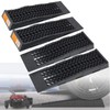 OULEME Low Profile Car Service Ramp with Anti-Slip Pads, 2-1/2"