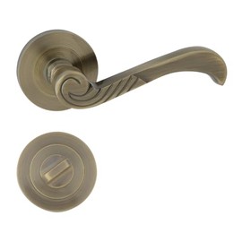 domino Casablanka-R M3 Door Handle for Room Doors Door Handle Set Rosette Set Door Fittings