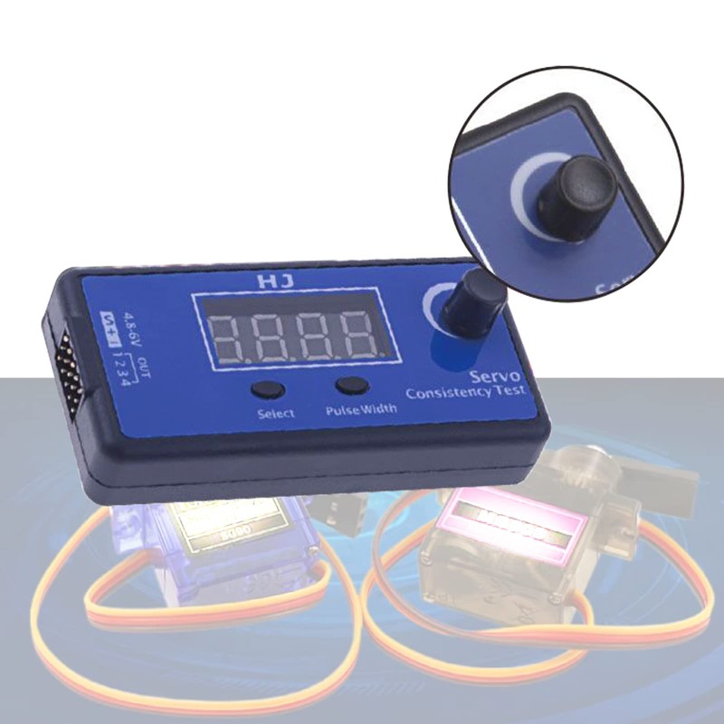 RC Digital Servo Tester/ESC Consistency Tester for RC Helicopter Aeroplane