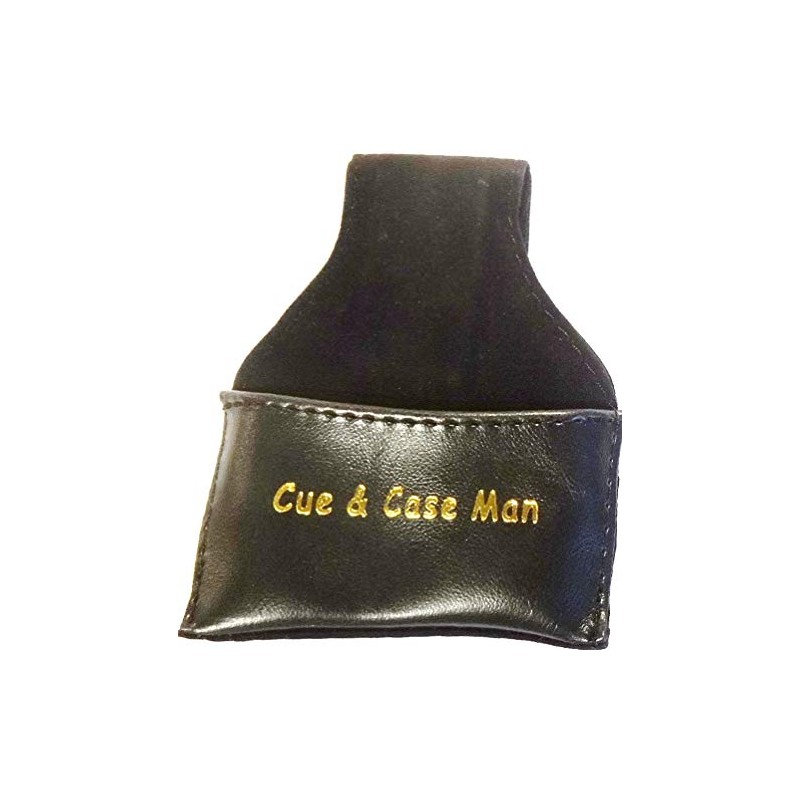 CUE & CASE MAN QUALITY LEATHER CUE CHALK POUCH