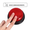 UKCOCO Game Answer Buzzers: Red Round Game Show Buzzers Answer
