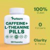 Purisure Cápsulas Cafeína 100mg + Teanina 200mg 120 Tabletas