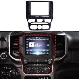 Barong for Dodge Ram 1500 2500 3500 2019-2025 Central Control Navigation Screen Trim