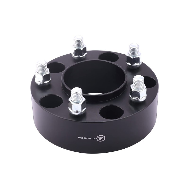 VLAOSCHI Black Forged 5x4.5 Hubcentric Wheel Spacers 2 Inch with
