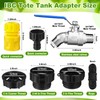 Duraaamo IBC Tote Adapter 275-330 Gallon IBC Tote Water Tank