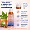 Castor Oil Roll-On Serum for Skin & Hair Care –