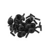 Partuto 20pcs Plastic Rivet Car Fender Push-Type Fastener Clips 4D0-807-300