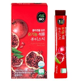THE GENE 2020 [Allbio] Organic Pomegranate Beauty Stick (20g x 15 pieces)