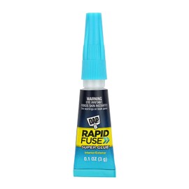DAP RapidFuse Super Glue, 2 Tube Pack, Clear, 0.2 oz (7079800158)