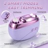 2-in-1 Smart Electric Nail Clipper & Polisher (Purple)