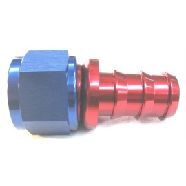 Performance Plumbing Components 12 an Push Lock  Straight Hose End, Blue & Red Fuel Oil Dry Sump vacuum pump
