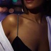 Rivet Decorative Bra Straps, Detachable Shoulder Chain, Punk Replacement Straps