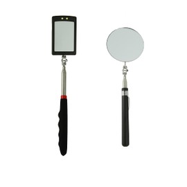 Telescopic Inspection Mirror 360 rotating inspection mirror, Flexible and Extendable Mechanic Tool for Automotive and Shower Use,mirror on a stick