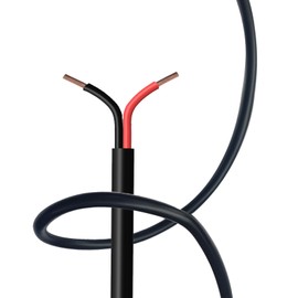 Cableague 16 AWG 2 Conductor Electrical Wire 50FT Oxygen-Free Copper Flexible Low Voltage Cable