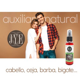JYE Set de 2 Lociones Doblemente Concentrada JYE Crecimiento De Barba Y Bigote PREMIUM - Tratamiento 4 Meses