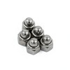 PROTECH Acorn Nuts Self-Locking DIN 986 M8 | Pack of