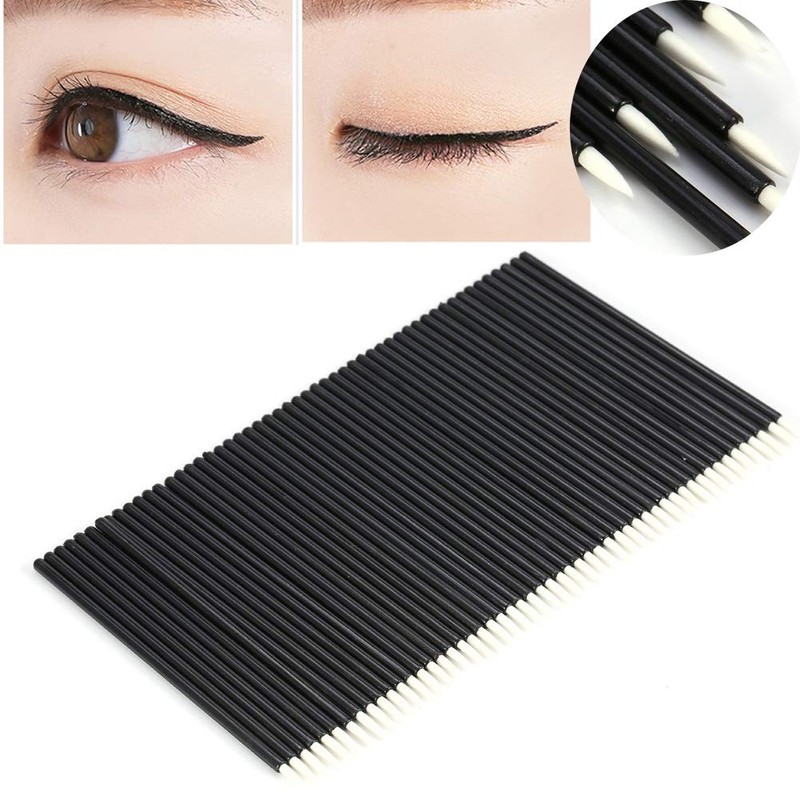 Disposable Eyeliner Brush Eyeshadow Applicator Eye Makeup Cosmetic Tool Cosmetic
