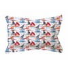 JUBARIS Coloured Sails - 500 THREAD COUNT 100% COTTON SATEEN DIGITAL PRINT OXFORD PILLOWCASE SET LUXURY NAUTICAL DESIGN