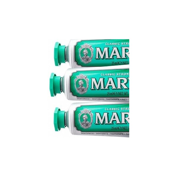 MarvisToothpaste Classic Strong Mint - Sensational Flavoured Toothpaste Helps Remove
