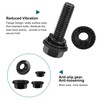 SATANTECH 272Pcs Flange Hex Bolts and Nuts Kit,M6 Bolt,M8 x1.25
