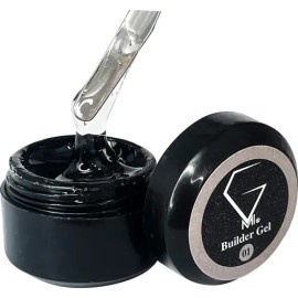 Gel De Construcción Gmi 10 Gr. Uv Builder Gel No. 01 Cristal                                                                                          