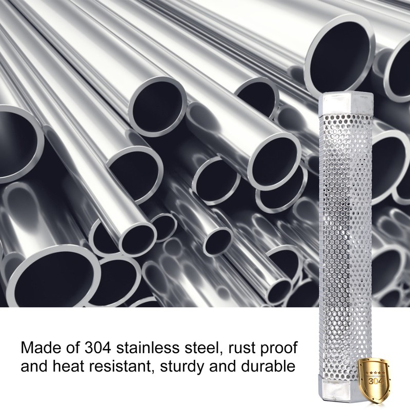 Smoker Tube 304 Stainless Steel Portable Hex Stable Barbecue Smoke