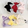 Uchyius Bow Knotted Headbands for Women, Big Bowknot Headband, Cute
