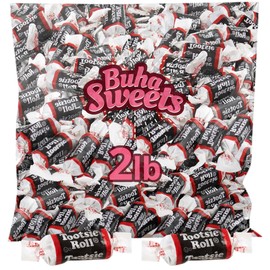 Tootsie Roll Midgees Chewy Chocolate Candy for Kids and Party Favors - Delicious Holiday Bulk Candy Individually Wrapped Candies for Snacking, Sharing with Friends and Familias, (2 LB)