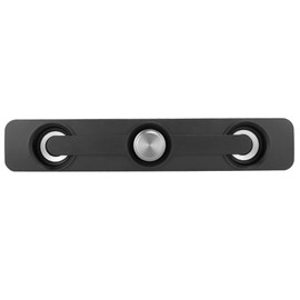 Computer Laptop Speaker Small Professional Speaker 3.5mm Universal Jack for NotebookBlack
