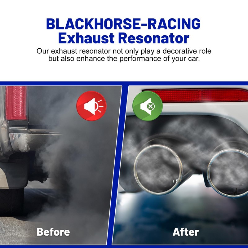 Exhaust Resonator 5" Inlet 5" Outlet High Performance Muffler 30"