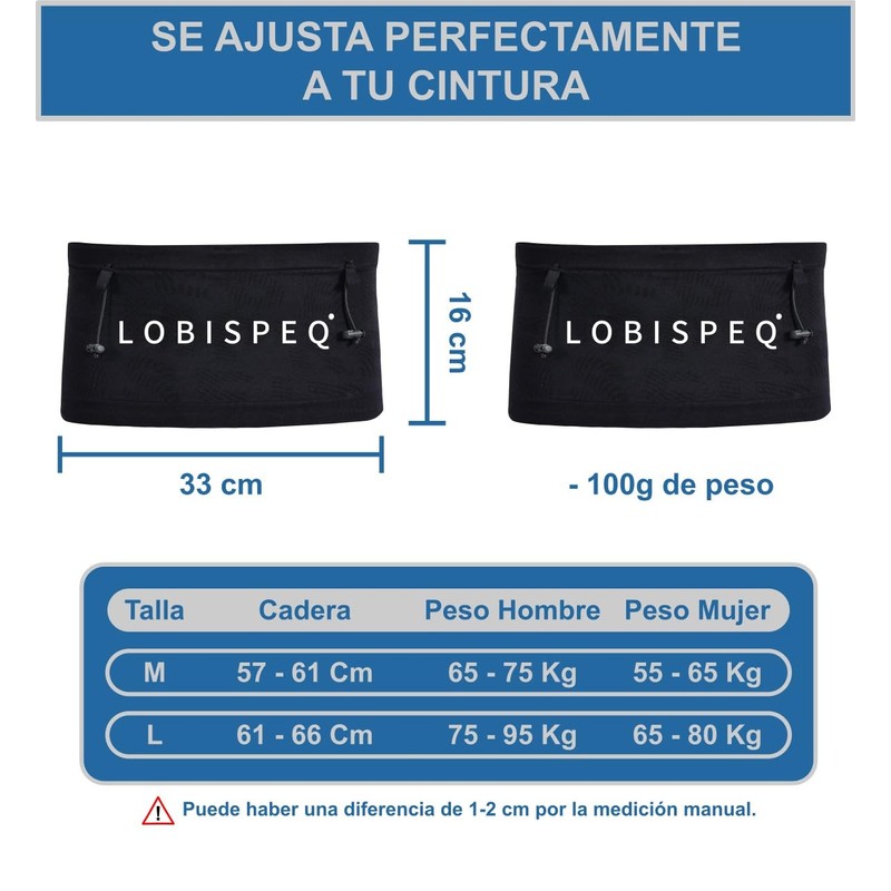 LOBISPEQ® Compression Running Belt + Back Support + Stick Holder