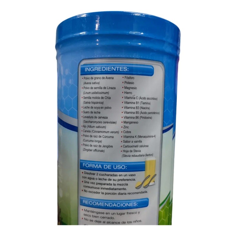 Dbnat Protein Apoya Niveles Glucosa Vitaminas Minerales