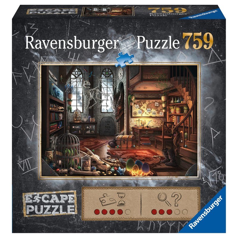 759 Piece Jigsaw Puzzle Laboratory of the Dragon Escape Puzzle