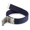 Ladeheid Men's Belt Male Fabric Belt Hessian P90, cornflower