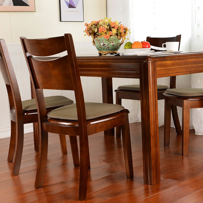 Shinnwa Kitchen Seat Cushions Set of 6, Non Slip Dining
