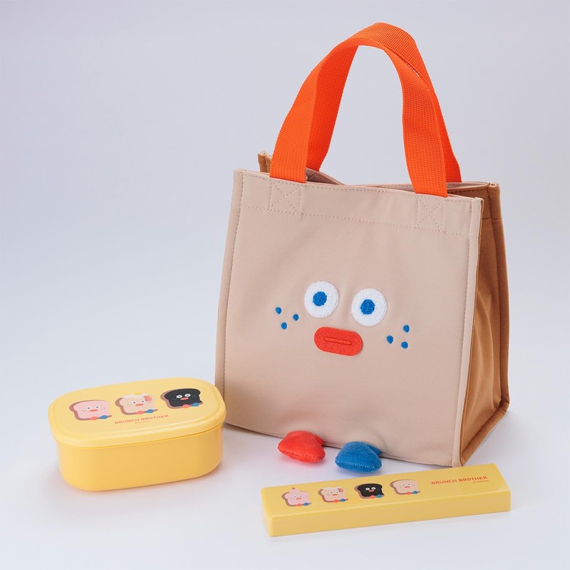 BRM-CST03-A Branch Brother Marks Toast Chopsticks & Spoon Case Set