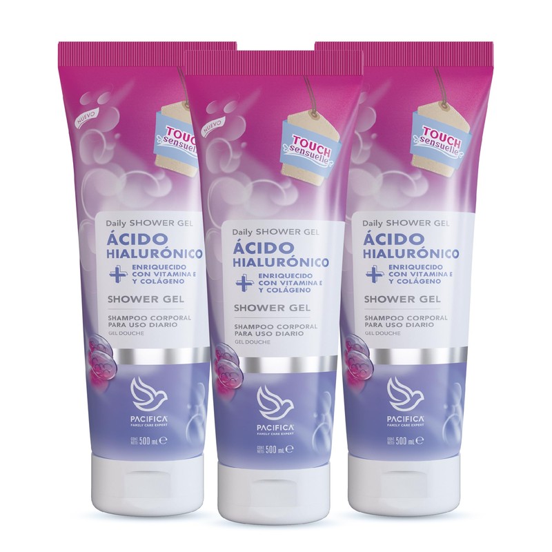 Pacifica Jabón Líquido Corporal Shower Gel Ácido Hialurónico 1,500 Mililitros