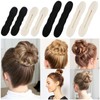Pack of 4 Women's Hair Bun Maker, Bun Maker, Magic