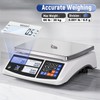 Industrial Counting Scale 66lb/30kg x 0.5g Digital Inventory Scale for